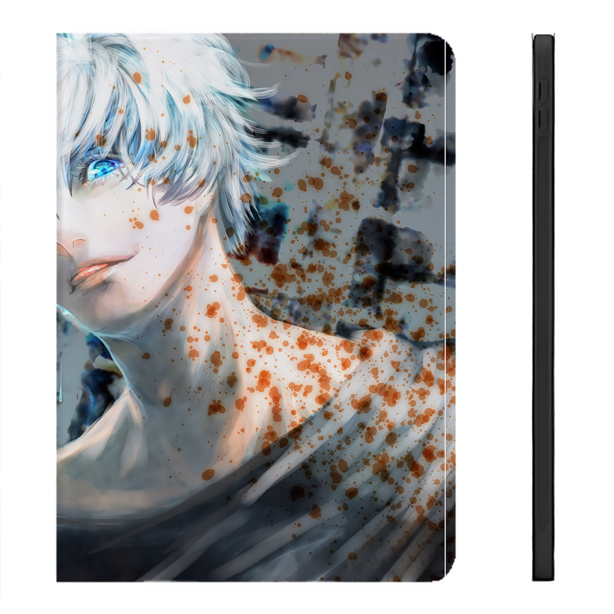（画像用） 呪術廻戦 Jujutsu Kaisen IPadケース ペンホルダー付き ブックスタイルデザイン